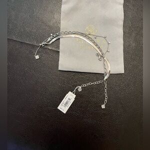 Kendra Scott Kassie set 3 silver bracelet